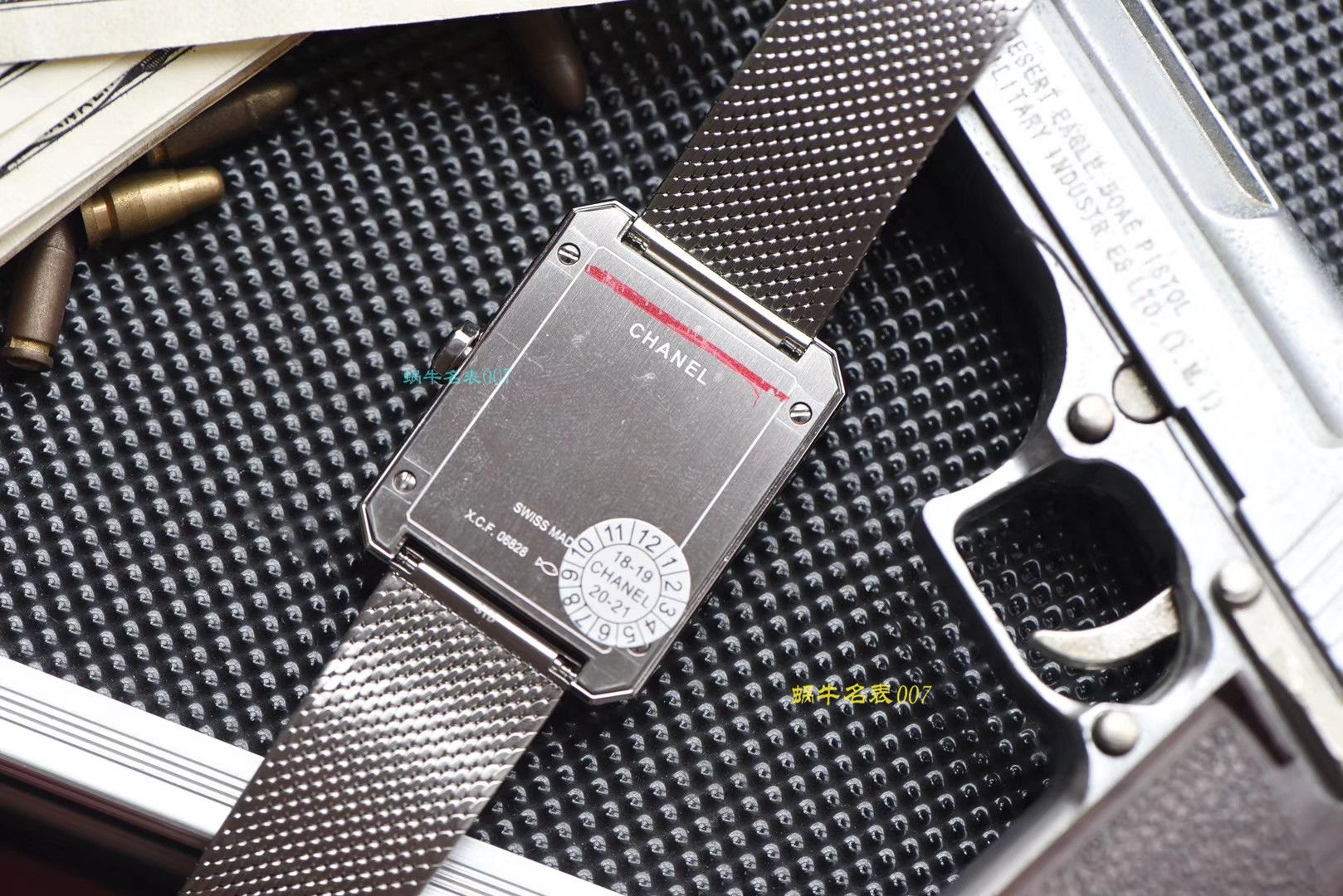 【复刻手表哪家好】香奈儿BOY · FRIEND系列BOY∙FRIEND TWEED女士 wrist watch TWEED斜纹软呢钢带多色可选 / X51