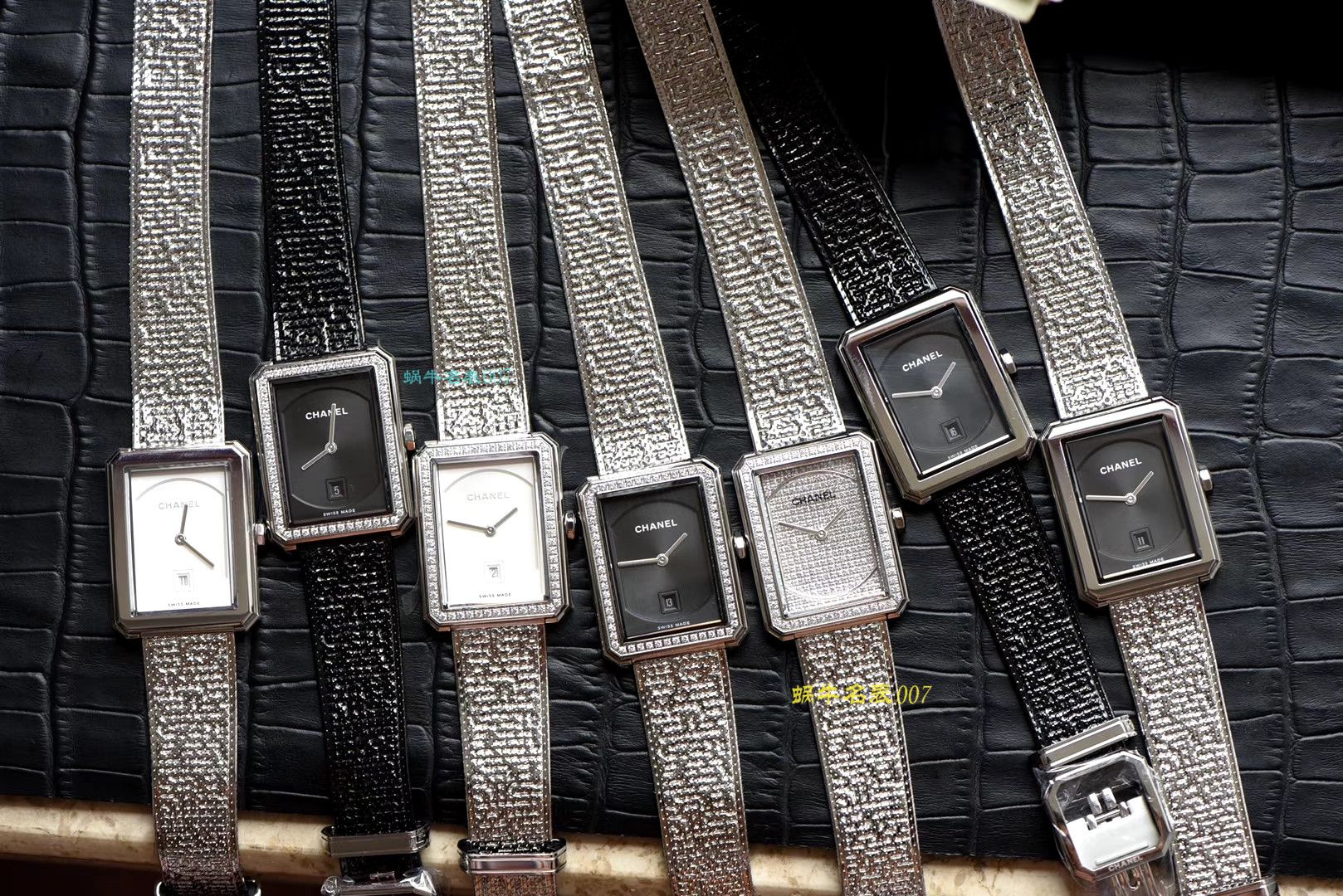 【复刻手表哪家好】香奈儿BOY · FRIEND系列BOY∙FRIEND TWEED女士 wrist watch TWEED斜纹软呢钢带多色可选 / X51