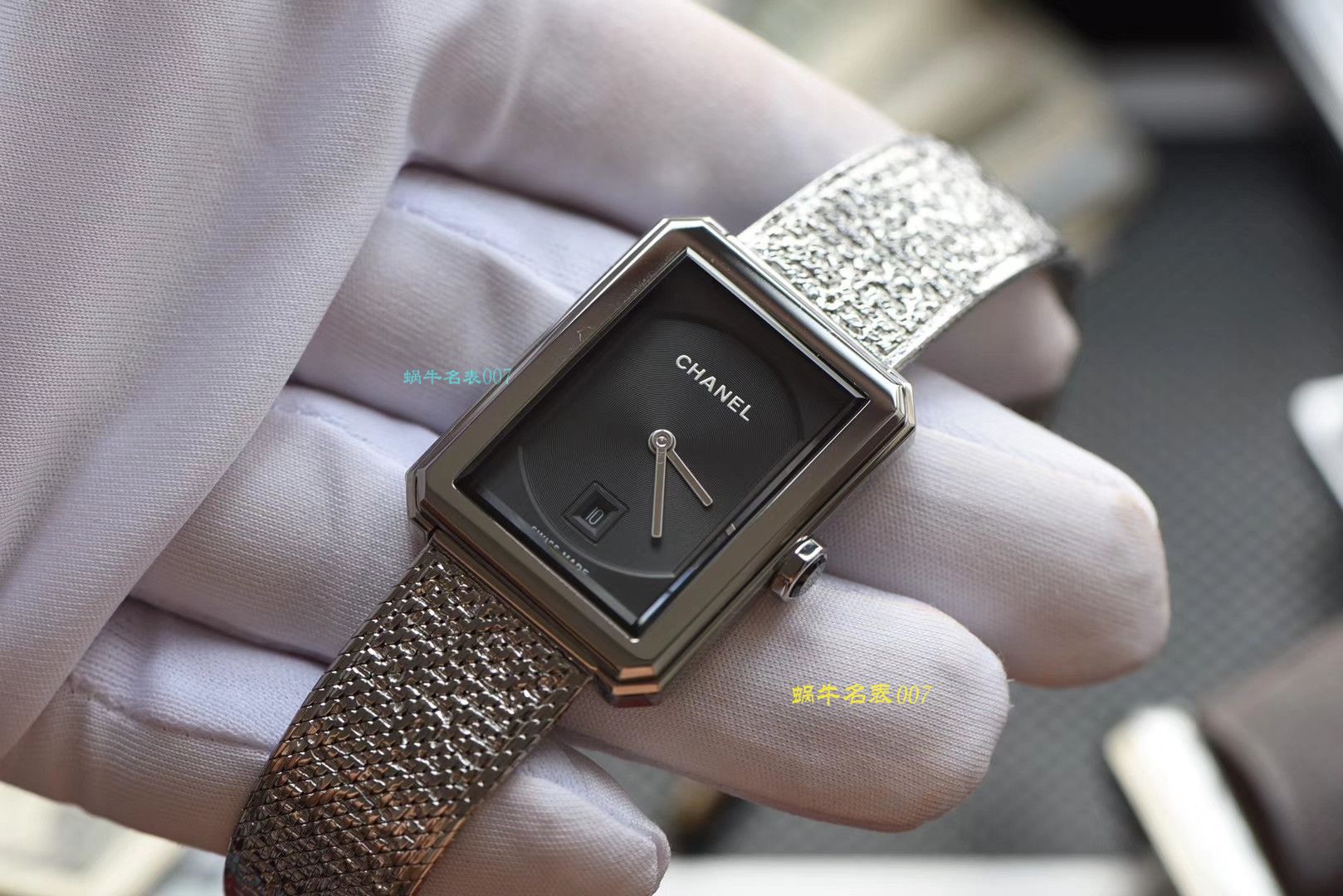 【复刻手表哪家好】香奈儿BOY · FRIEND系列BOY∙FRIEND TWEED女士 wrist watch TWEED斜纹软呢钢带多色可选 / X51
