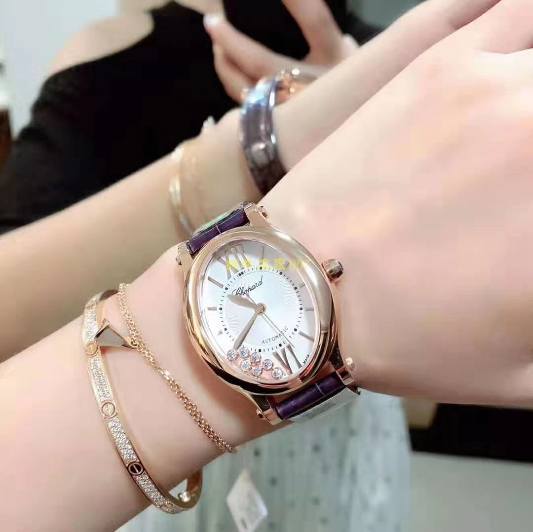 【 Chopard 快乐钻石手表复刻高仿表】 Chopard HAPPY DIAMONDS系列275362-5001 wrist watch 女装 / XB018