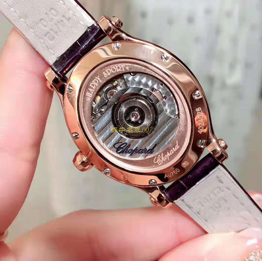 【 Chopard 快乐钻石手表复刻高仿表】 Chopard HAPPY DIAMONDS系列275362-5001 wrist watch 女装 / XB018