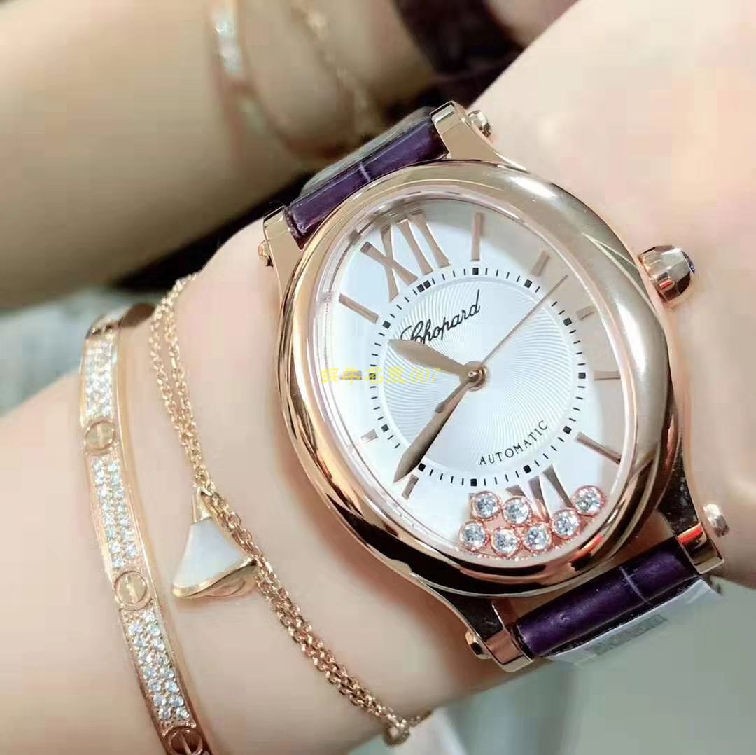 【 Chopard 快乐钻石手表复刻高仿表】 Chopard HAPPY DIAMONDS系列275362-5001 wrist watch 女装 / XB018