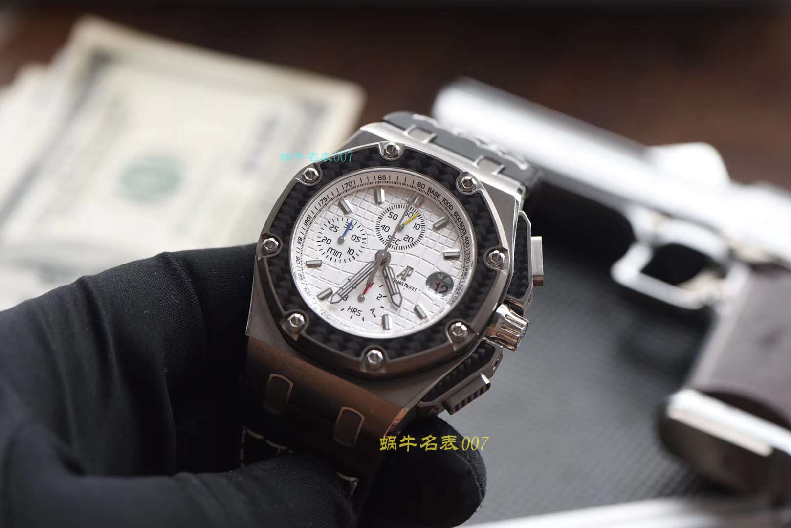 【jf Factory 手表官网是真的吗】 Video analysis Audemars Piguet 千禧复刻高仿26030IO.OO.D001IN.01约翰保罗蒙托亚机械男表 / AP163