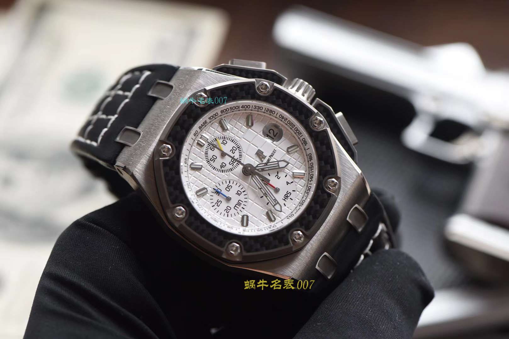 【jf Factory 手表官网是真的吗】 Video analysis Audemars Piguet 千禧复刻高仿26030IO.OO.D001IN.01约翰保罗蒙托亚机械男表 / AP163