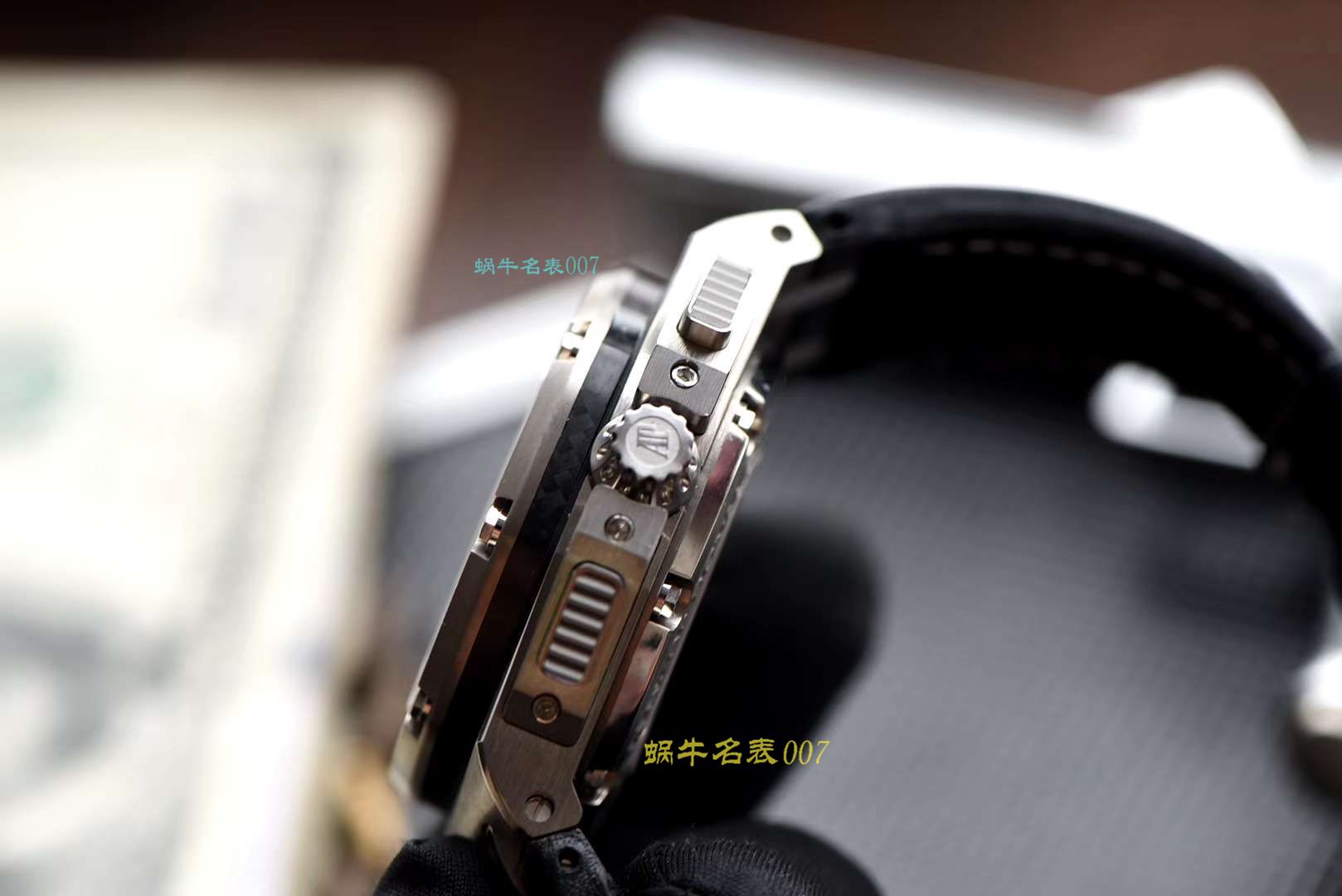 【jf Factory 手表官网是真的吗】 Video analysis Audemars Piguet 千禧复刻高仿26030IO.OO.D001IN.01约翰保罗蒙托亚机械男表 / AP163