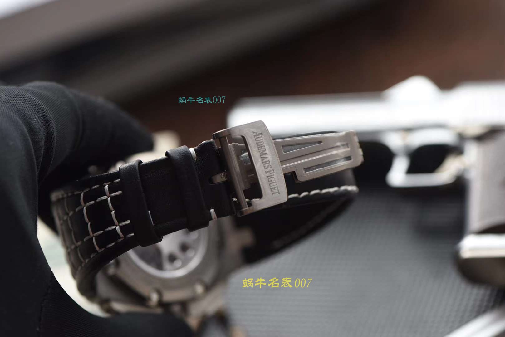 【jf Factory 手表官网是真的吗】 Video analysis Audemars Piguet 千禧复刻高仿26030IO.OO.D001IN.01约翰保罗蒙托亚机械男表 / AP163