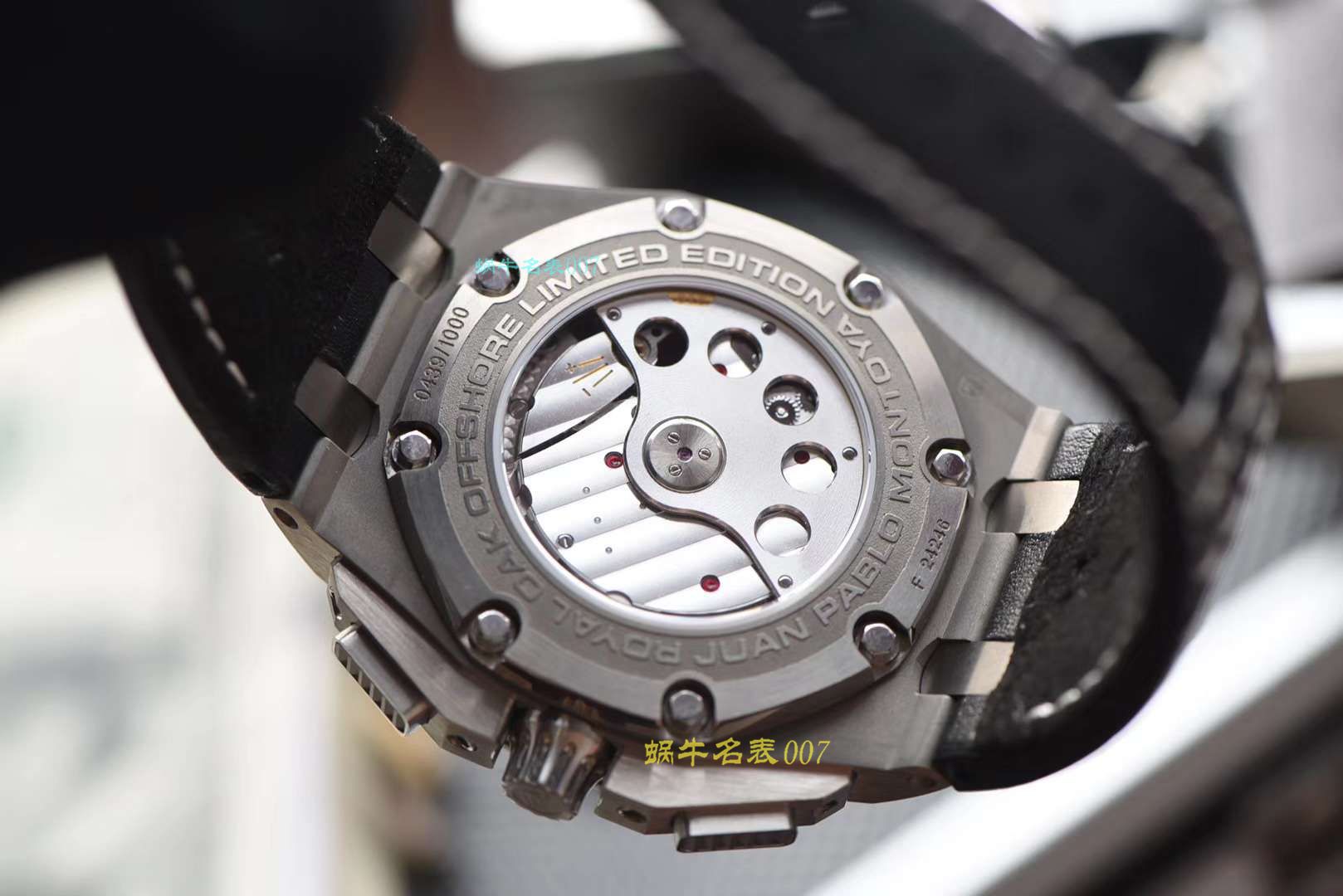 【jf Factory 手表官网是真的吗】 Video analysis Audemars Piguet 千禧复刻高仿26030IO.OO.D001IN.01约翰保罗蒙托亚机械男表 / AP163