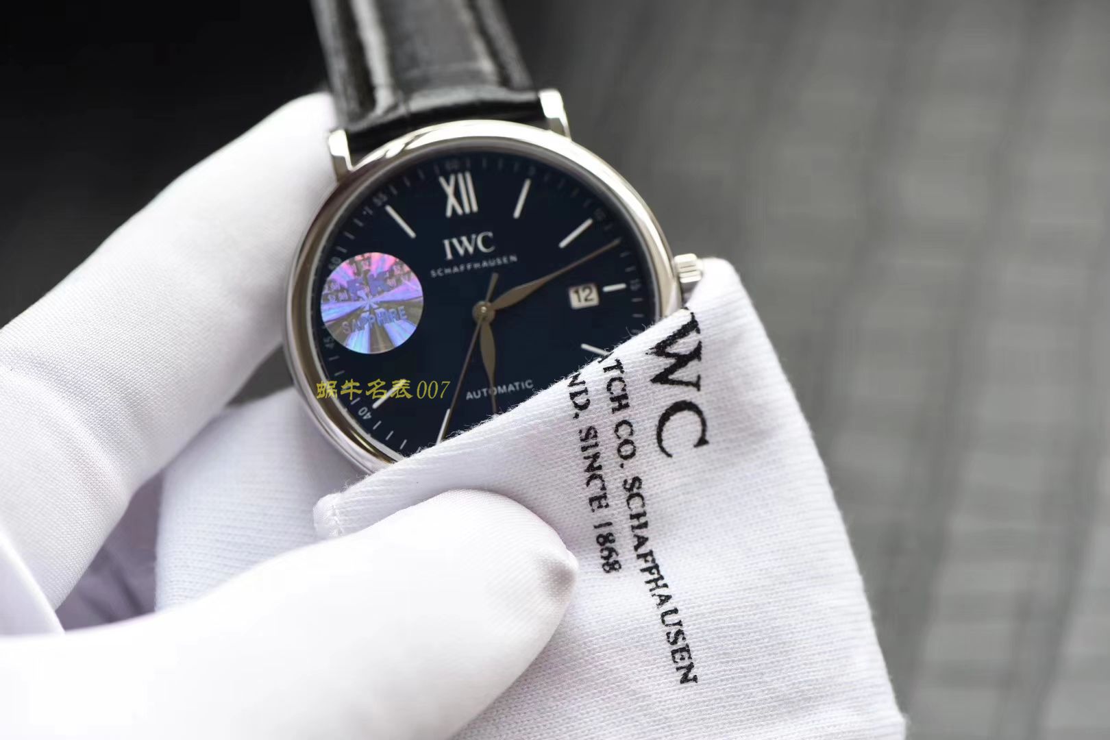 【 top 复刻版手表价格】 Video analysis IWC IWC 表柏涛菲诺 top 复刻高仿IW356506 wrist watch  / WG358
