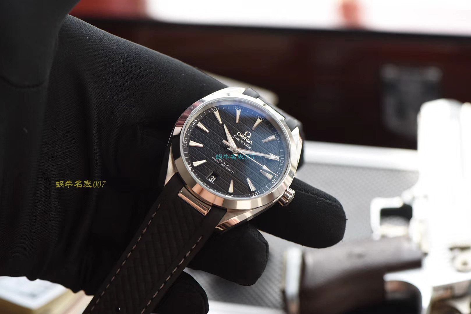 【OMEGA复刻表价格】 Video analysis 3S Factory OMEGA Seamaster 系列220.12.41.21.02.002，220.12.41.21.06.001等多色横纹 wrist watch  / M387