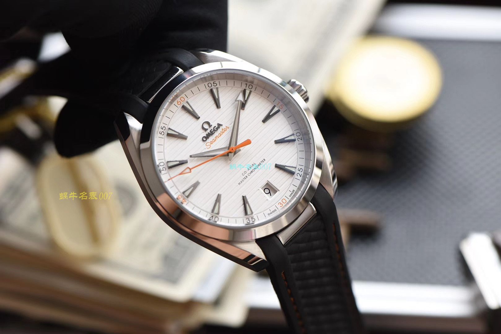 【OMEGA复刻表价格】 Video analysis 3S Factory OMEGA Seamaster 系列220.12.41.21.02.002，220.12.41.21.06.001等多色横纹 wrist watch  / M387