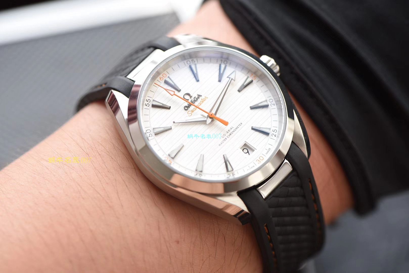 【OMEGA复刻表价格】 Video analysis 3S Factory OMEGA Seamaster 系列220.12.41.21.02.002，220.12.41.21.06.001等多色横纹 wrist watch  / M387
