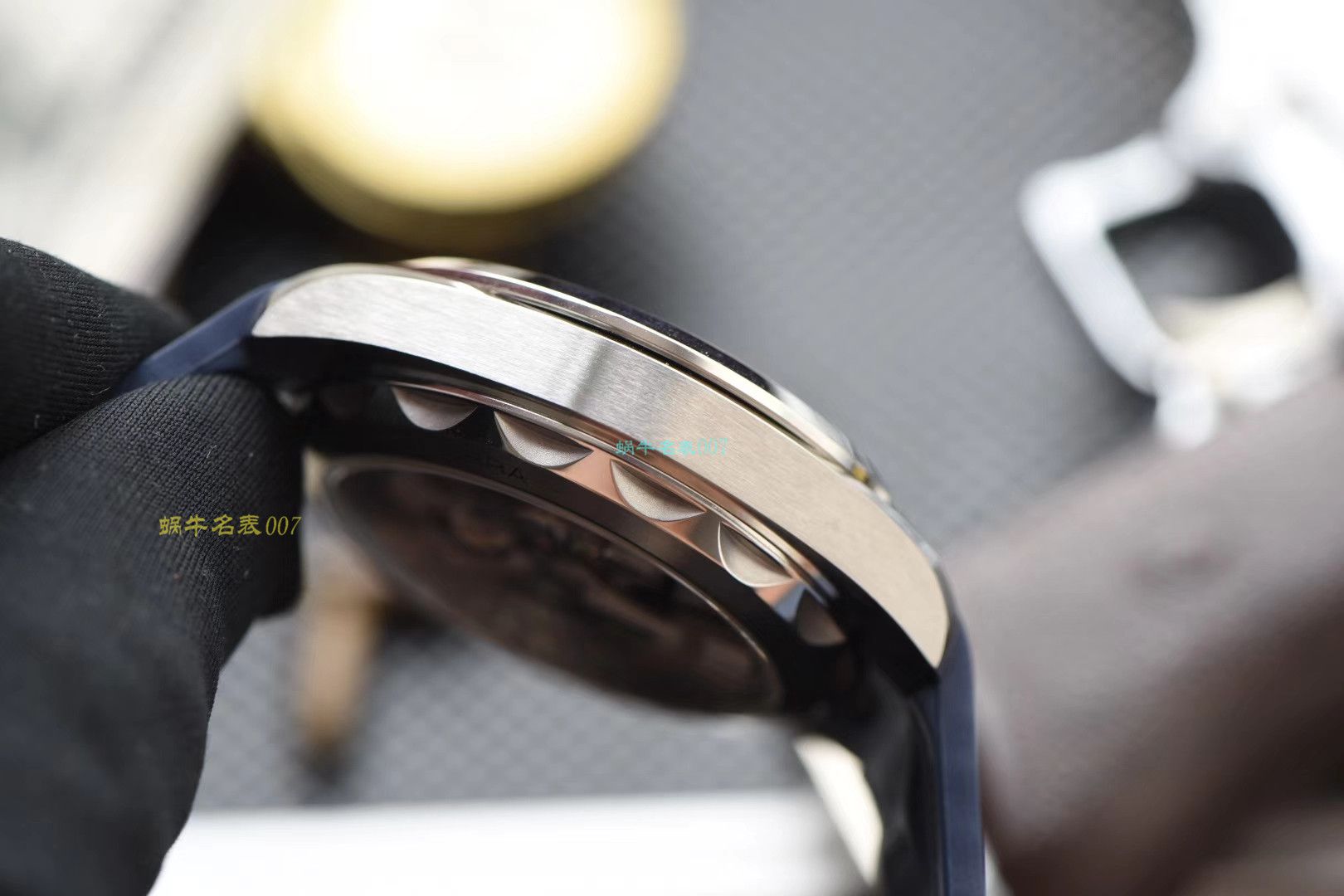 【OMEGA复刻表价格】 Video analysis 3S Factory OMEGA Seamaster 系列220.12.41.21.02.002，220.12.41.21.06.001等多色横纹 wrist watch  / M387