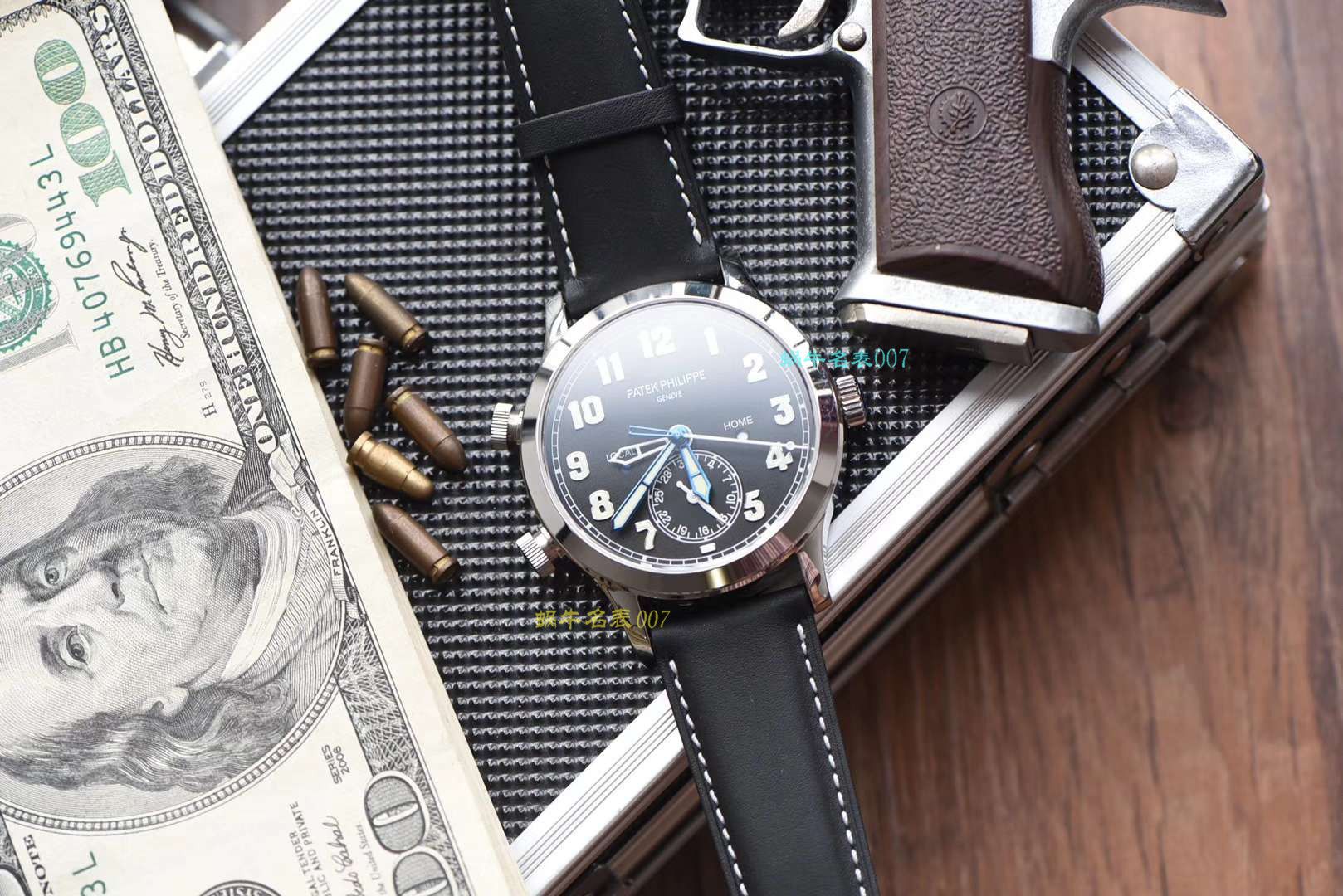 【 Video analysis  PATEK PHILIPPE 复刻表, PATEK PHILIPPE 高仿表多少钱】PATEK PHILIPPE PATEK PHILIPPE 复杂功能计时系列5524G-001 wrist watch  / JS201