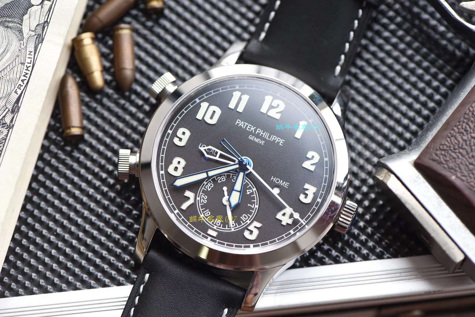 【 Video analysis  PATEK PHILIPPE 复刻表, PATEK PHILIPPE 高仿表多少钱】PATEK PHILIPPE PATEK PHILIPPE 复杂功能计时系列5524G-001 wrist watch  / JS201