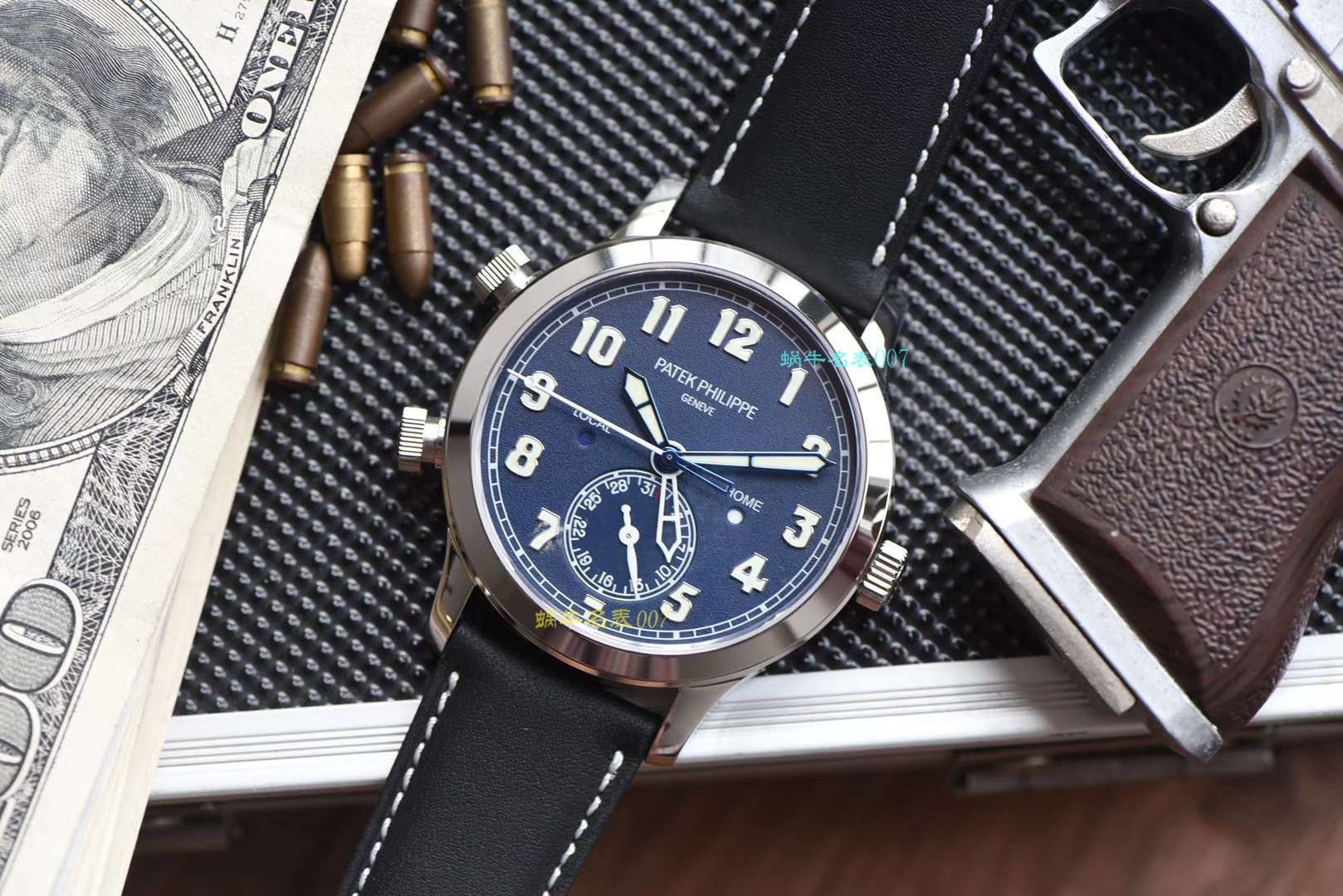 【 Video analysis  PATEK PHILIPPE 复刻表, PATEK PHILIPPE 高仿表多少钱】PATEK PHILIPPE PATEK PHILIPPE 复杂功能计时系列5524G-001 wrist watch  / JS201