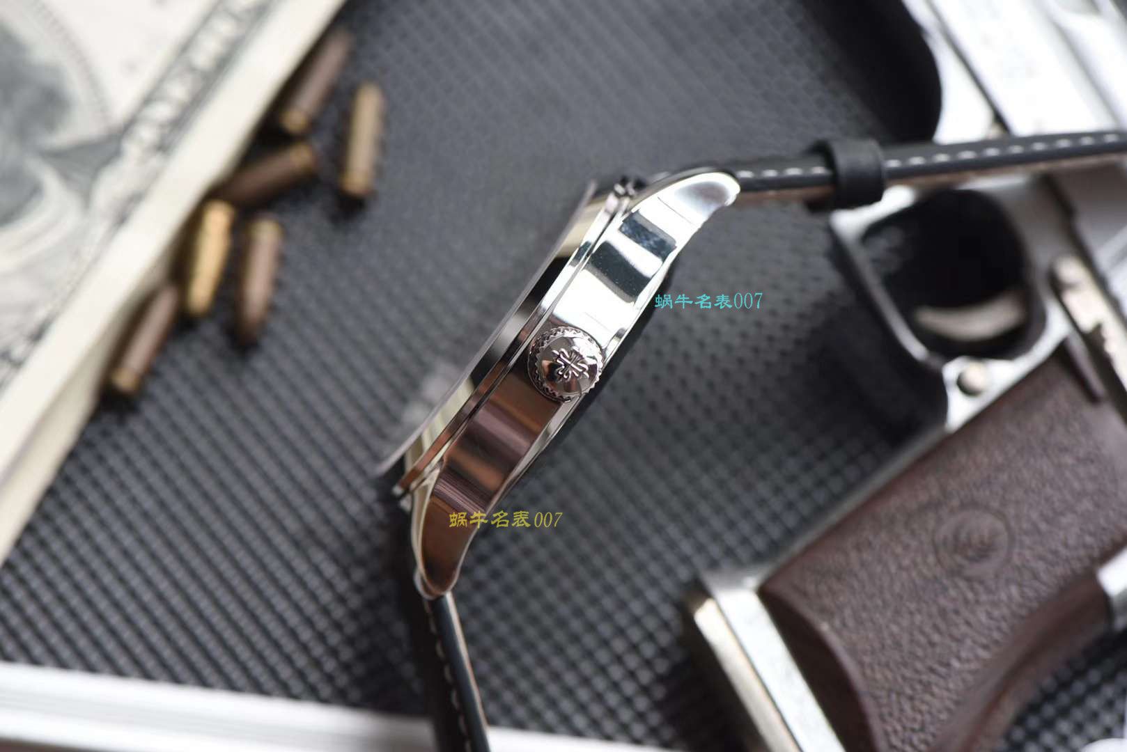 【 Video analysis  PATEK PHILIPPE 复刻表, PATEK PHILIPPE 高仿表多少钱】PATEK PHILIPPE PATEK PHILIPPE 复杂功能计时系列5524G-001 wrist watch  / JS201