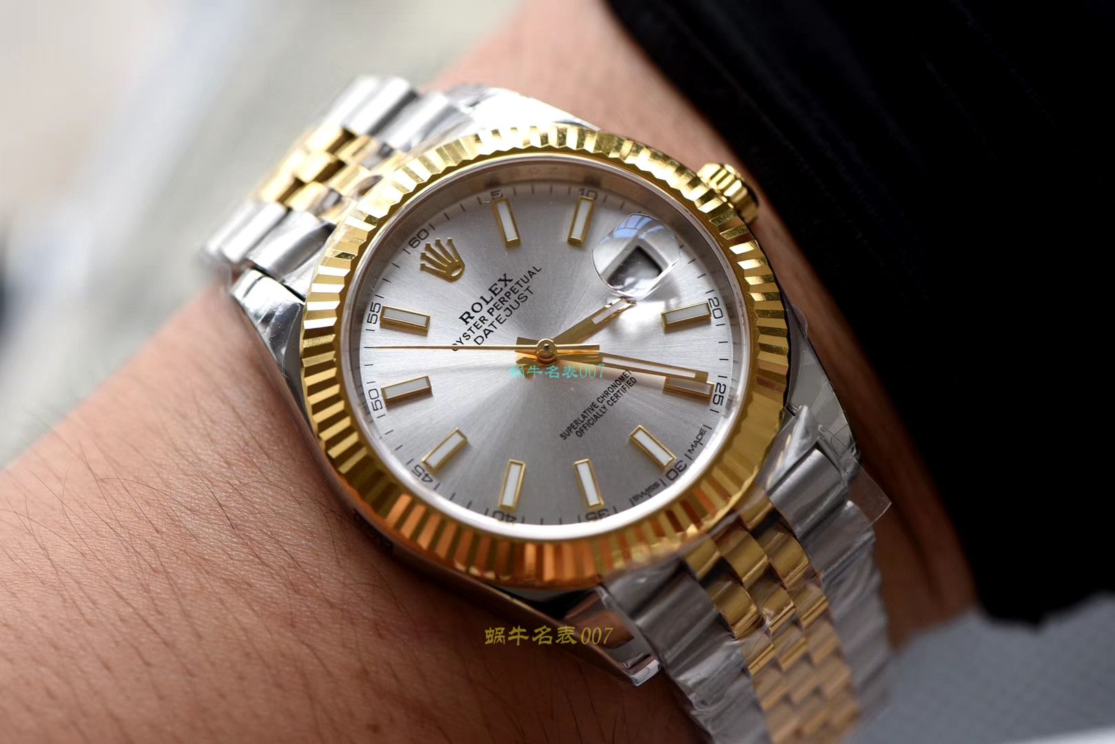 【仿 Rolex 机械表男表价格】 Video analysis DJ Factory  Rolex   Datejust 高仿m126333-0016，m126333-0012，m126333-0010 wrist watch  / R323