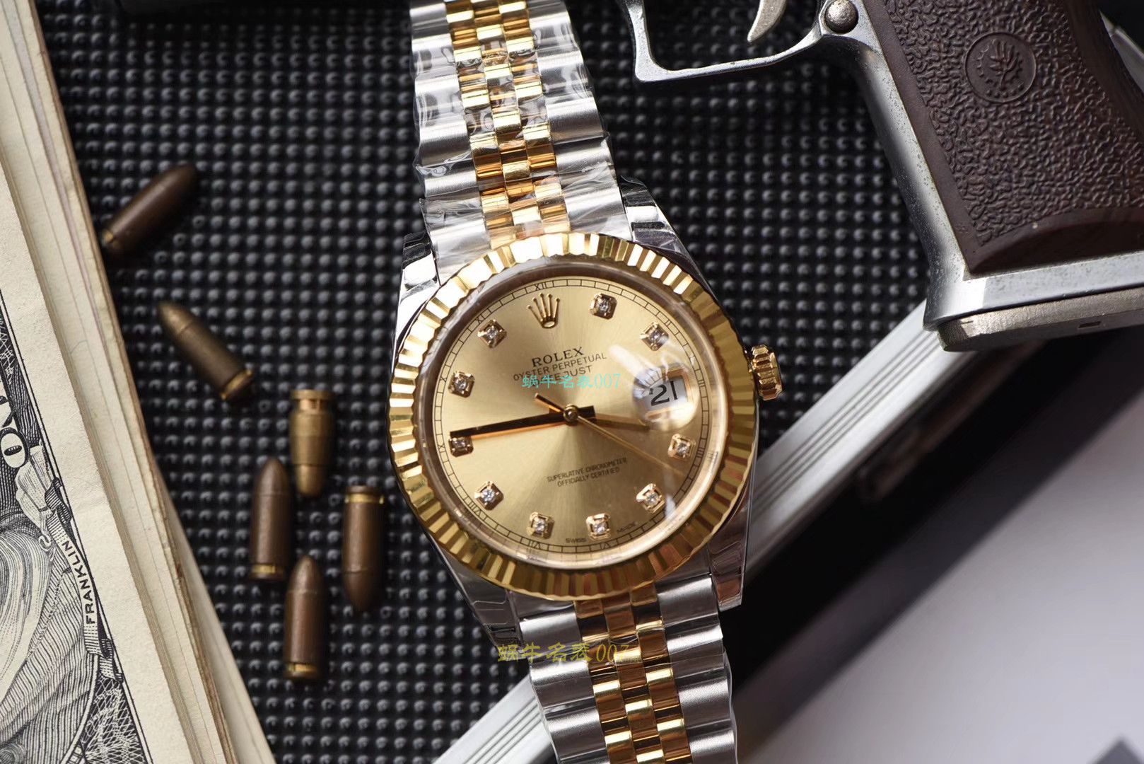 【仿 Rolex 机械表男表价格】 Video analysis DJ Factory  Rolex   Datejust 高仿m126333-0016，m126333-0012，m126333-0010 wrist watch  / R323