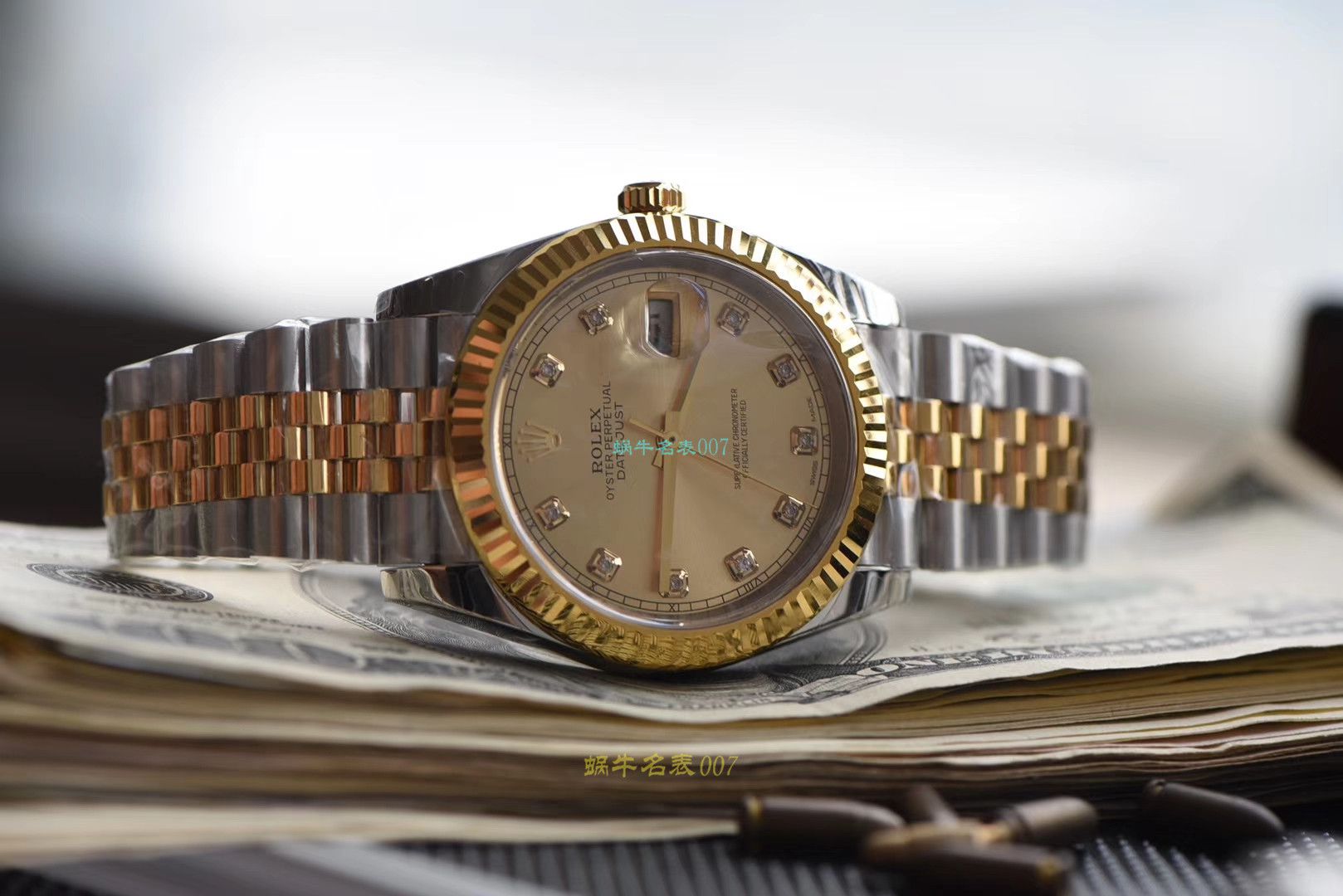 【仿 Rolex 机械表男表价格】 Video analysis DJ Factory  Rolex   Datejust 高仿m126333-0016，m126333-0012，m126333-0010 wrist watch  / R323