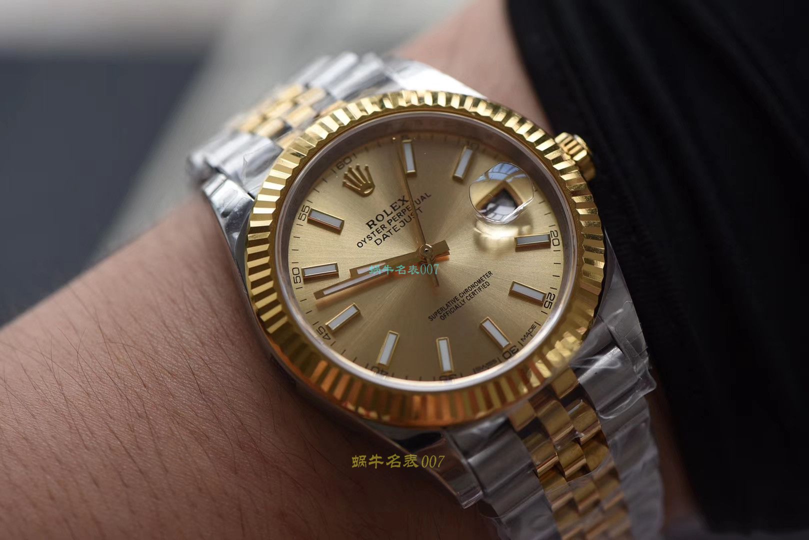 【仿 Rolex 机械表男表价格】 Video analysis DJ Factory  Rolex   Datejust 高仿m126333-0016，m126333-0012，m126333-0010 wrist watch  / R323