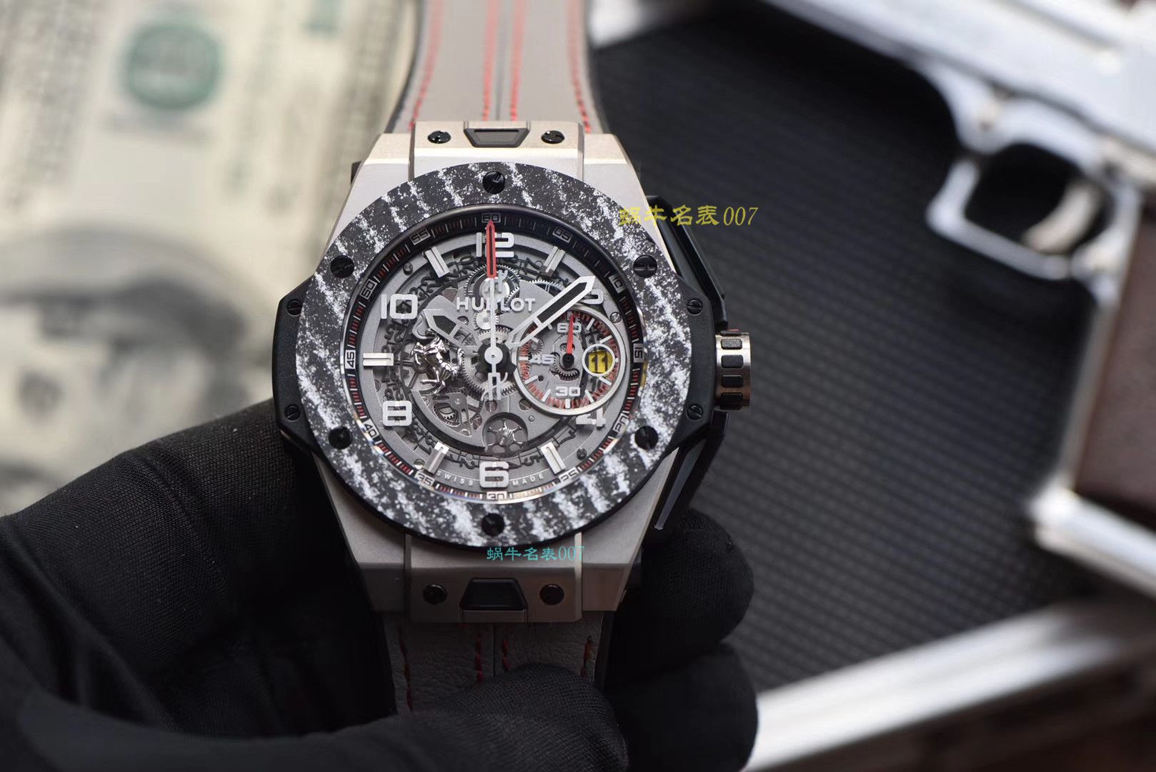 【 Video analysis v6 Factory 官网手表】 hublot BIG BANG FERRARI法拉利系列401.NJ.0123.VR wrist watch （手表复刻版是什么意思） / YB069