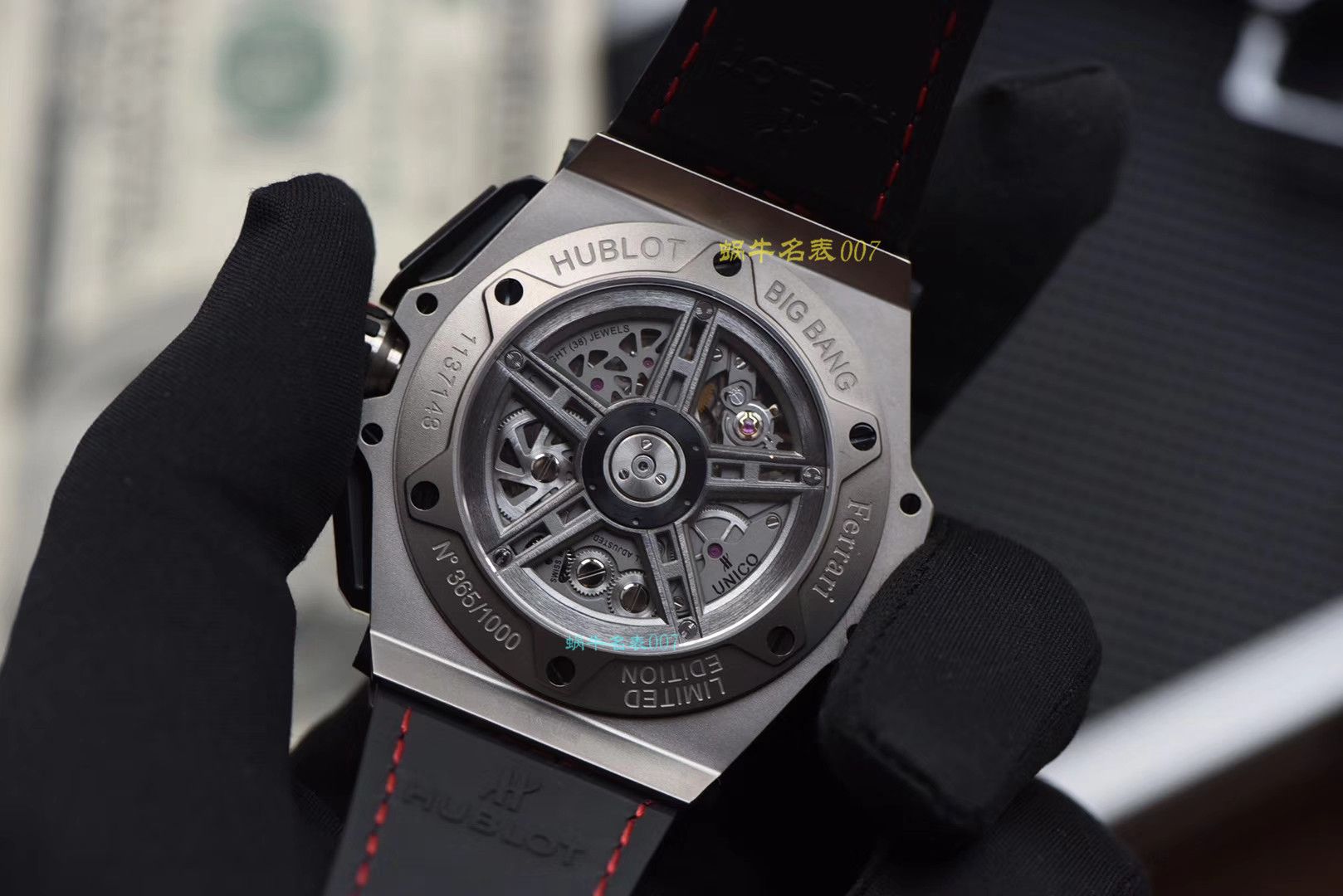 【 Video analysis v6 Factory 官网手表】 hublot BIG BANG FERRARI法拉利系列401.NJ.0123.VR wrist watch （手表复刻版是什么意思） / YB069