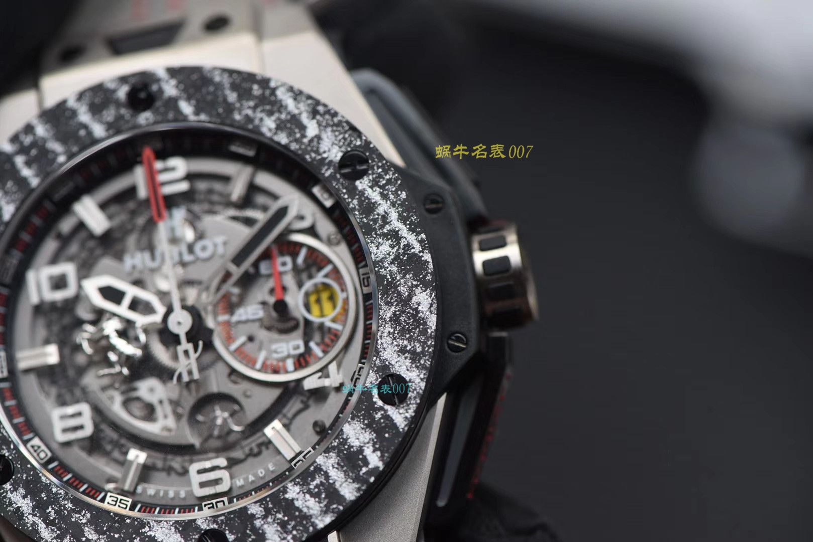 【 Video analysis v6 Factory 官网手表】 hublot BIG BANG FERRARI法拉利系列401.NJ.0123.VR wrist watch （手表复刻版是什么意思） / YB069