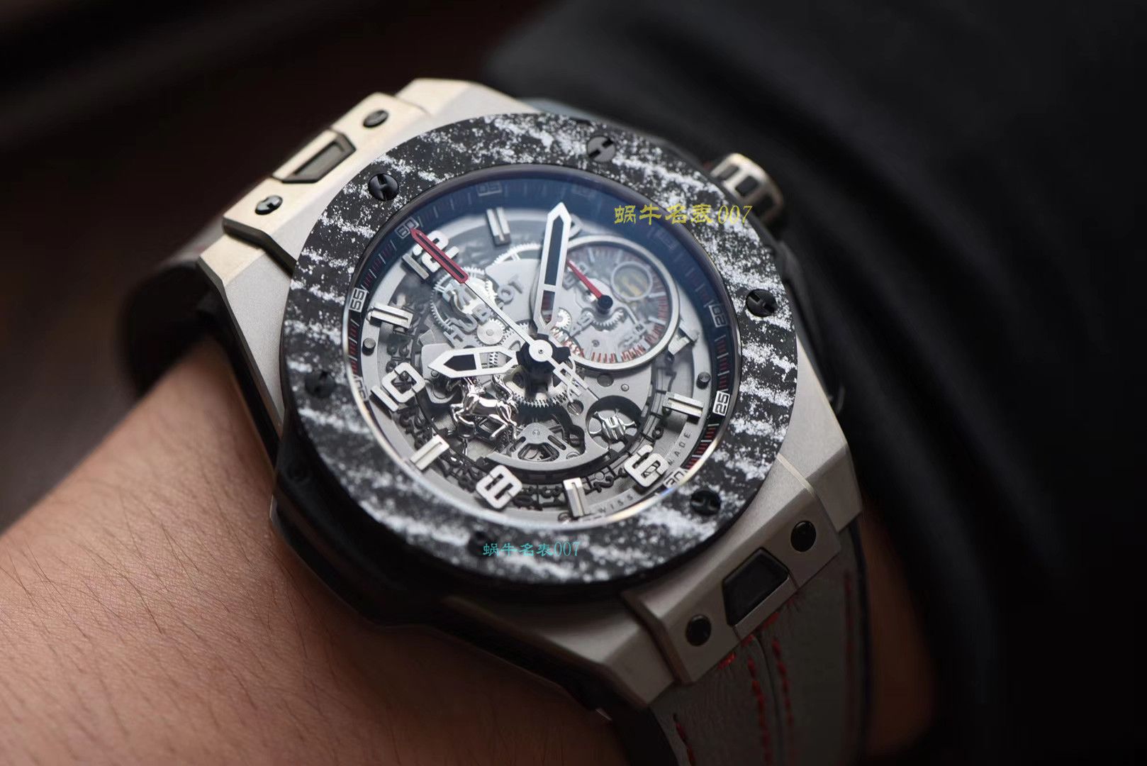 【 Video analysis v6 Factory 官网手表】 hublot BIG BANG FERRARI法拉利系列401.NJ.0123.VR wrist watch （手表复刻版是什么意思） / YB069