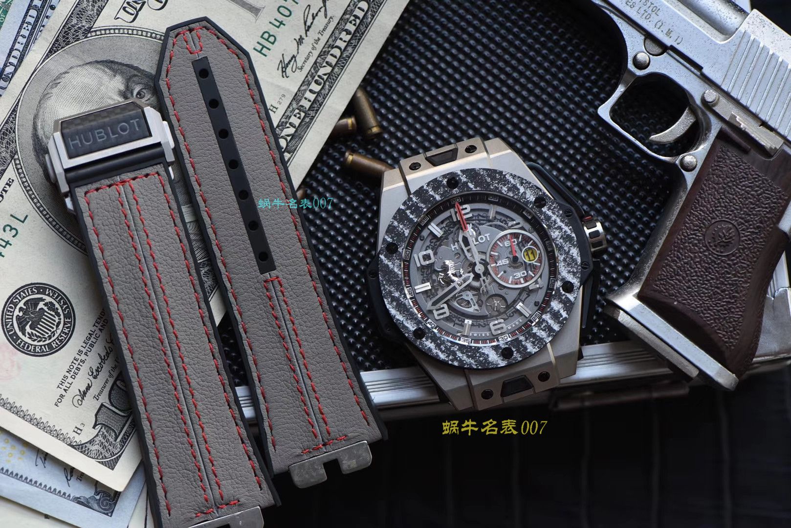 【 Video analysis v6 Factory 官网手表】 hublot BIG BANG FERRARI法拉利系列401.NJ.0123.VR wrist watch （手表复刻版是什么意思） / YB069