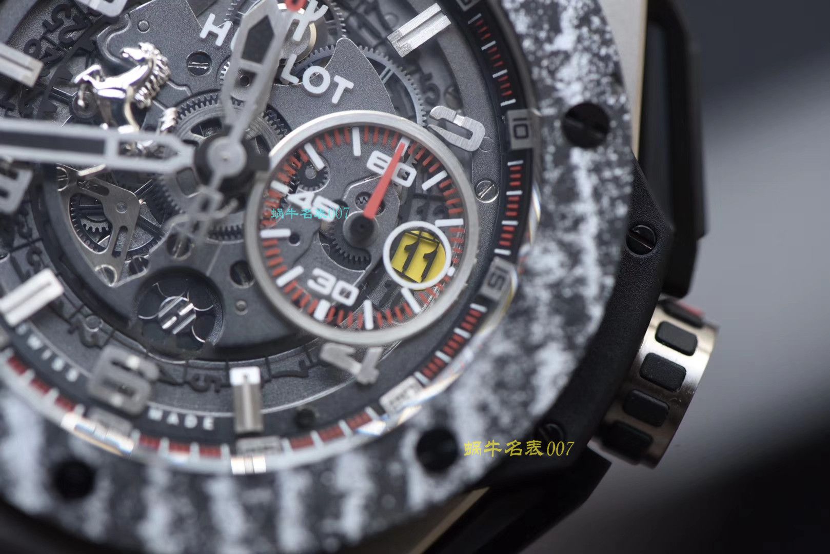【 Video analysis v6 Factory 官网手表】 hublot BIG BANG FERRARI法拉利系列401.NJ.0123.VR wrist watch （手表复刻版是什么意思） / YB069