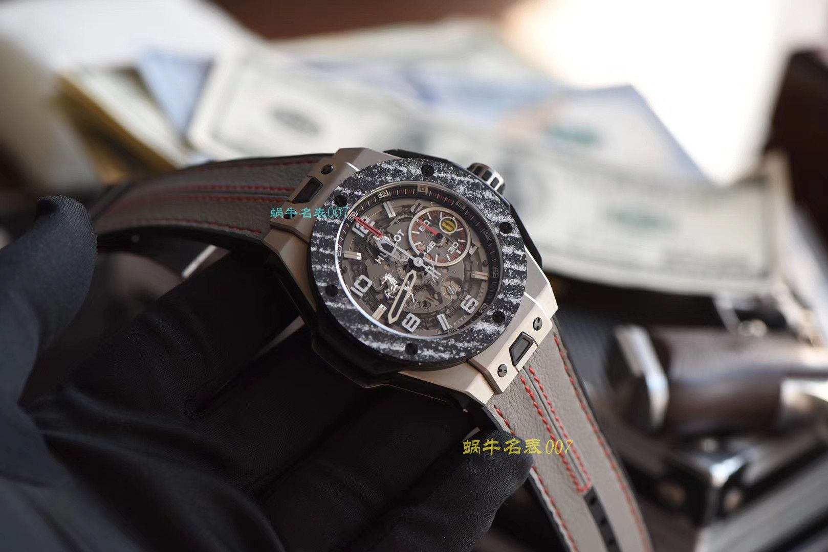 【 Video analysis v6 Factory 官网手表】 hublot BIG BANG FERRARI法拉利系列401.NJ.0123.VR wrist watch （手表复刻版是什么意思） / YB069