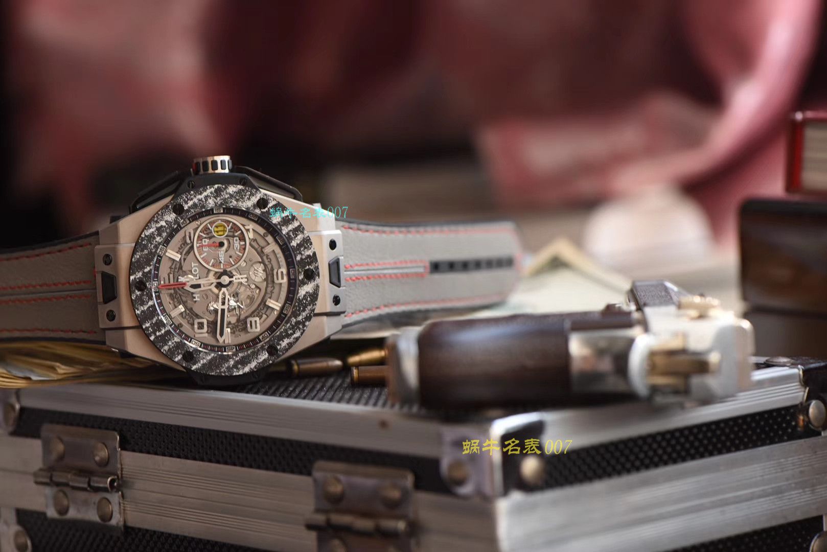 【 Video analysis v6 Factory 官网手表】 hublot BIG BANG FERRARI法拉利系列401.NJ.0123.VR wrist watch （手表复刻版是什么意思） / YB069