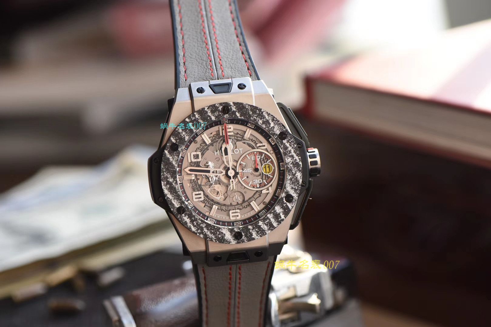 【 Video analysis v6 Factory 官网手表】 hublot BIG BANG FERRARI法拉利系列401.NJ.0123.VR wrist watch （手表复刻版是什么意思） / YB069