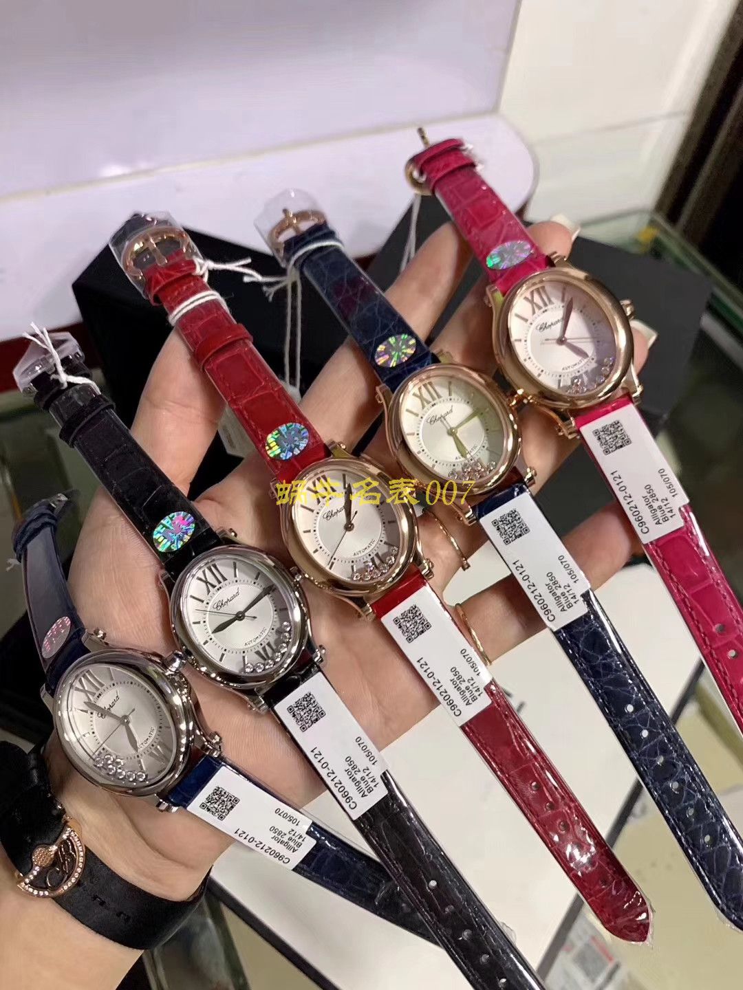 【 Chopard 快乐钻石手表复刻高仿表】 Chopard HAPPY DIAMONDS系列275362-5001 wrist watch 女装 / XB018