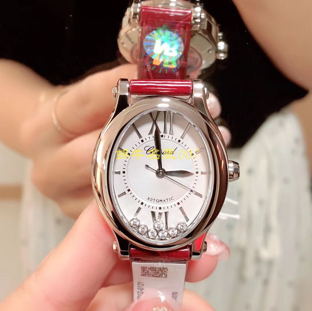 【 Chopard 复刻女表、复刻表靠谱吗】NR Factory  Chopard 高仿HAPPY DIAMONDS系列278602-3001 wrist watch  / XB020