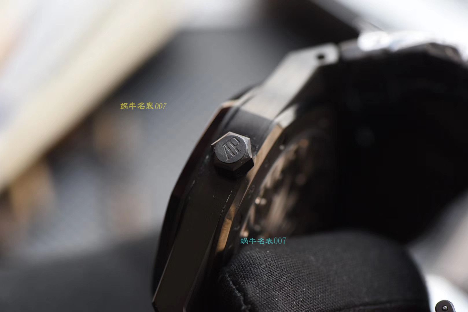 【复刻表吧Audemars Piguet 复刻表R8黑武士 Tourbillon 】Audemars Piguet 皇家橡树系列26522CE.OO.1225CE.01 wrist watch  / AP166