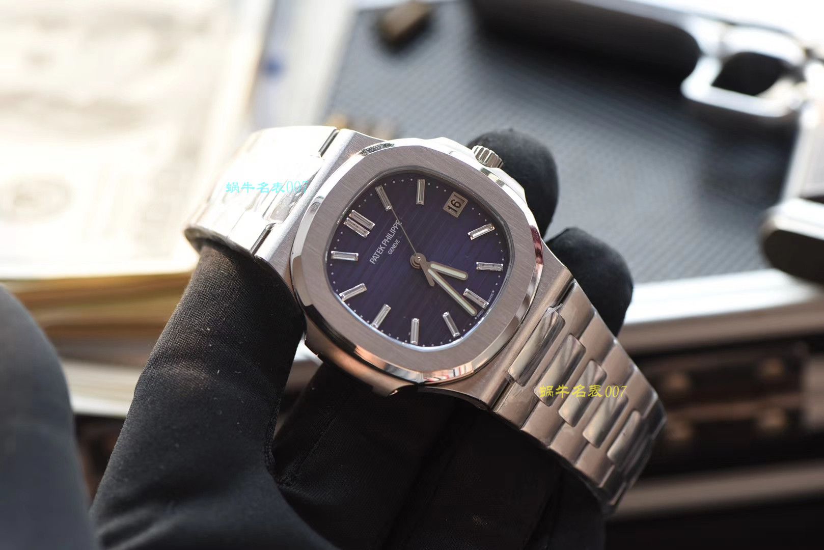 【PF一比一超A高仿手表】 PATEK PHILIPPE Nautilus系列 四十周年纪念 wrist watch 5711/1P-001 / BD215