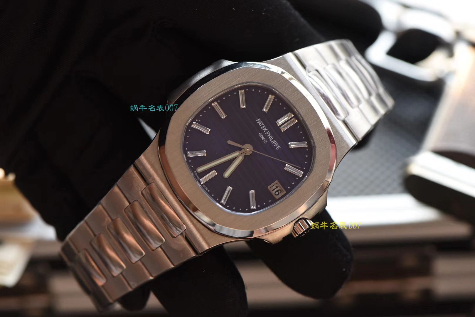 【PF一比一超A高仿手表】 PATEK PHILIPPE Nautilus系列 四十周年纪念 wrist watch 5711/1P-001 / BD215