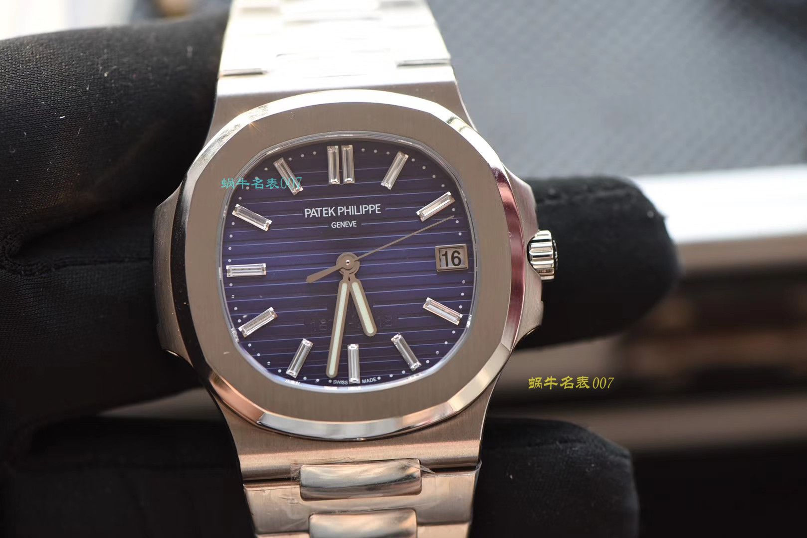 【PF一比一超A高仿手表】 PATEK PHILIPPE Nautilus系列 四十周年纪念 wrist watch 5711/1P-001 / BD215