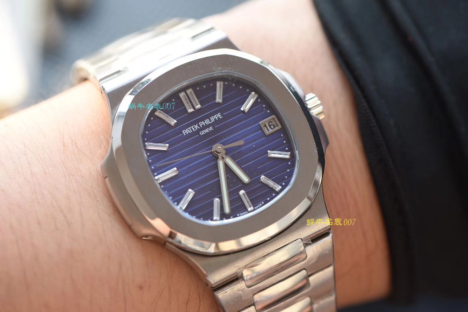 【PF一比一超A高仿手表】 PATEK PHILIPPE Nautilus系列 四十周年纪念 wrist watch 5711/1P-001 / BD215