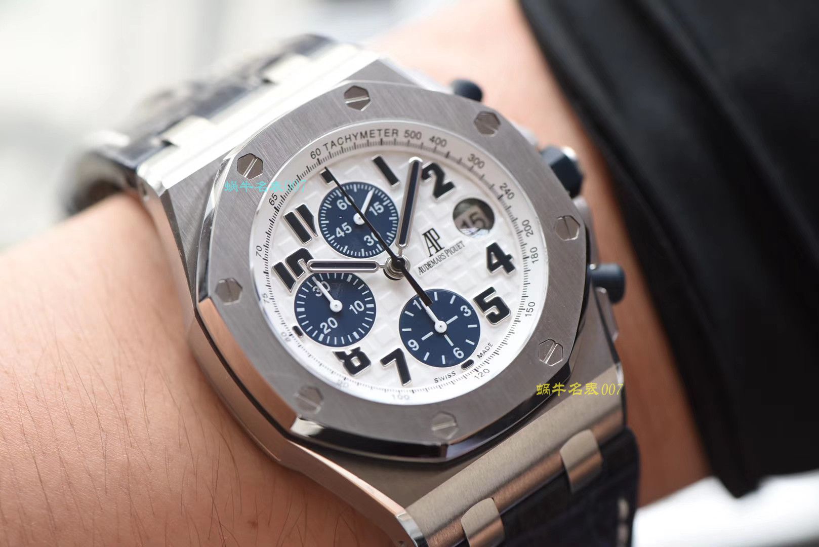 【 Video analysis JF Factory 官网Audemars Piguet 复刻高仿表AP海军蓝】Audemars Piguet  Royal Oak Offshore 系列26170ST.OO.D305CR.01 wrist watch  / AP167