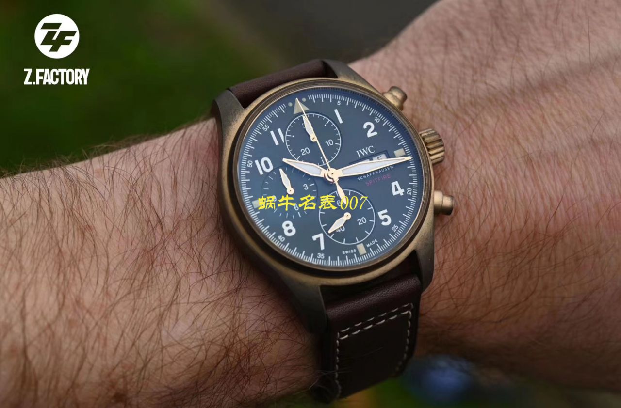 【ZF Factory  top IWC复刻表】 IWC 表飞行员高仿IW387902 wrist watch  / WG380