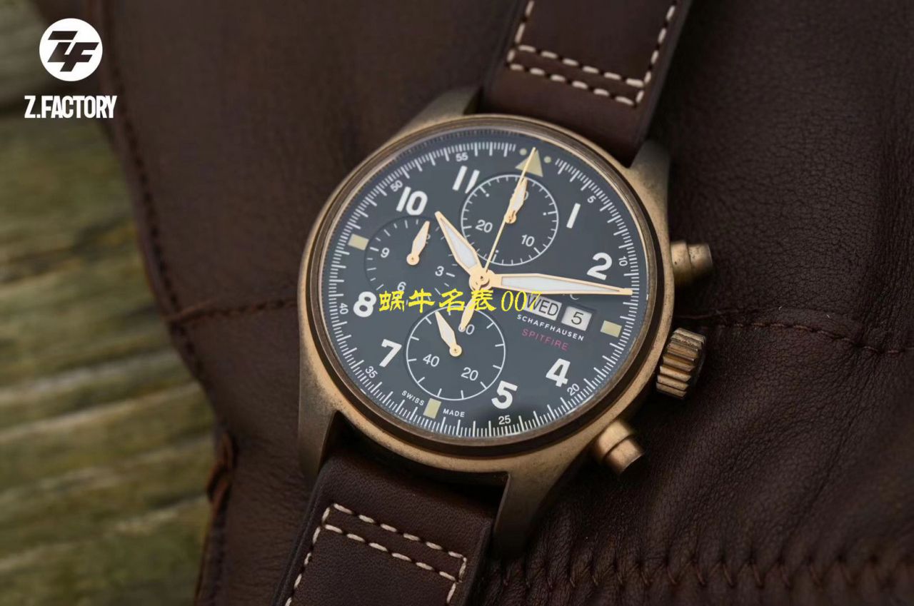【ZF Factory  top IWC复刻表】 IWC 表飞行员高仿IW387902 wrist watch  / WG380