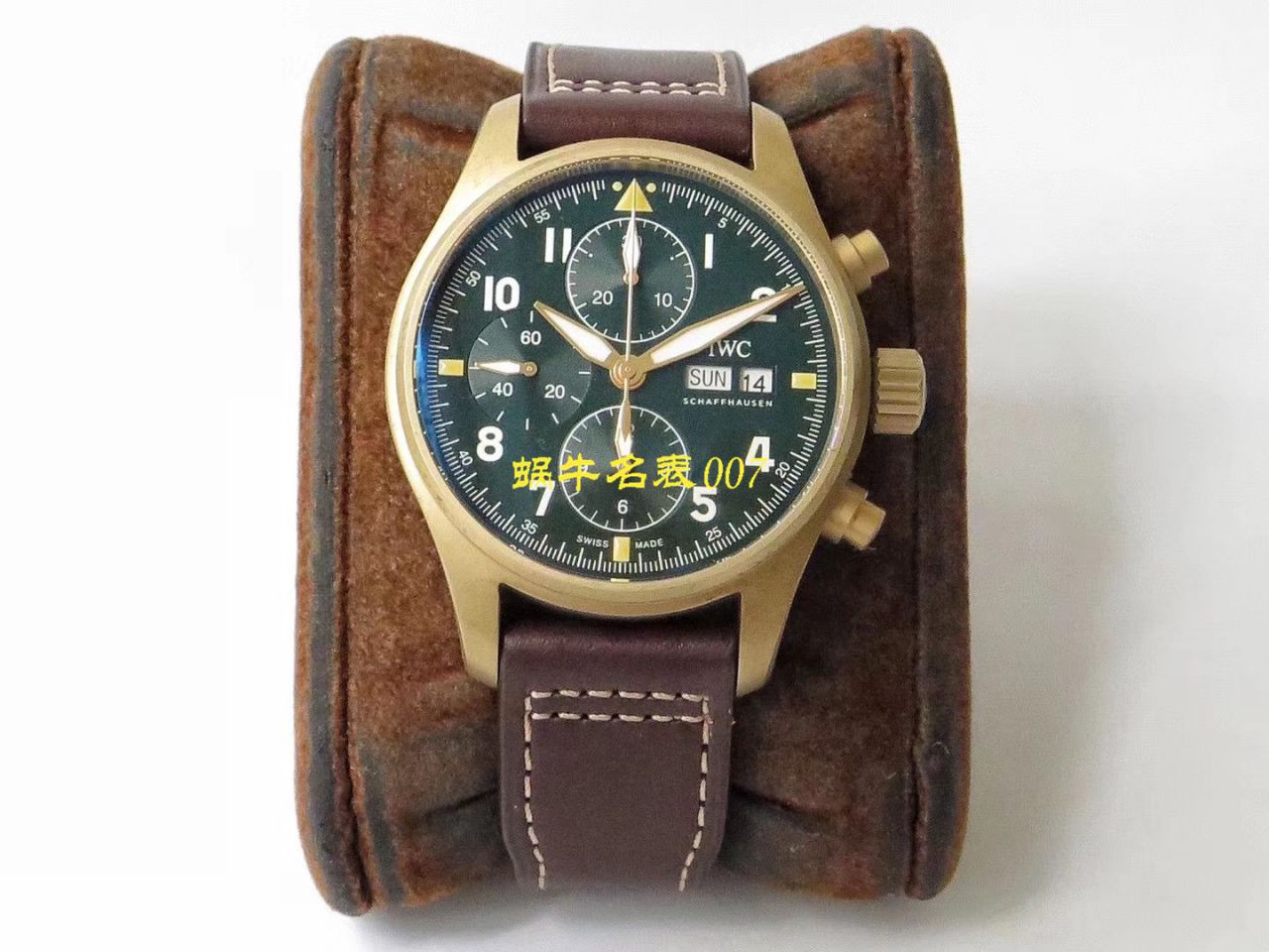 【ZF Factory  top IWC复刻表】 IWC 表飞行员高仿IW387902 wrist watch  / WG380