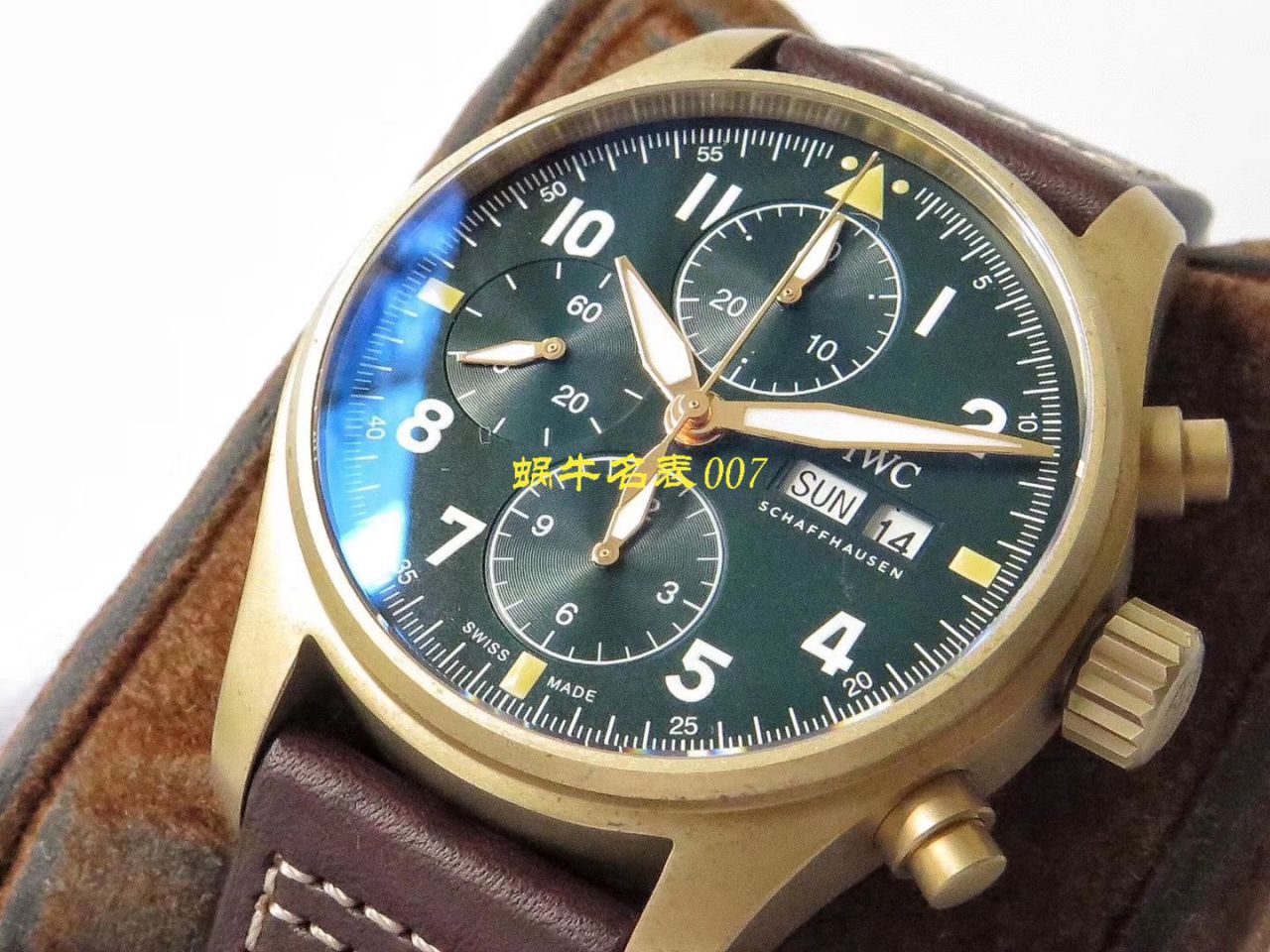 【ZF Factory  top IWC复刻表】 IWC 表飞行员高仿IW387902 wrist watch  / WG380
