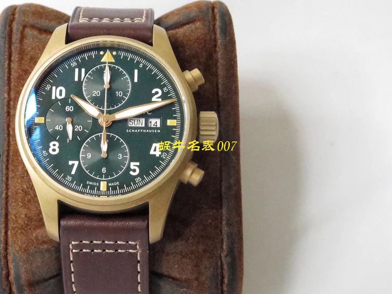 【ZF Factory  top IWC复刻表】 IWC 表飞行员高仿IW387902 wrist watch  / WG380