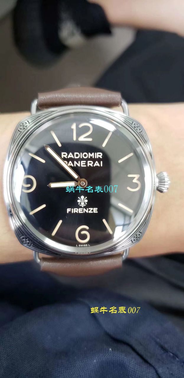 【 Video analysis V9 Factory Panerai复刻高仿手表】Panerai LUMINOR系列 PAM00972 Firenze wrist watch  / V9PAM00972