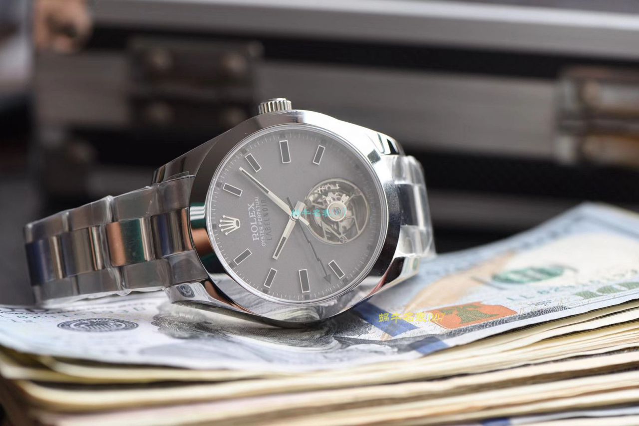 JB Factory 出品 Rolex Label Noir合作开发116400闪电针的数据进行开发蚝式第一枚 Rolex  top 复刻高仿 Tourbillon  wrist watch  / R361