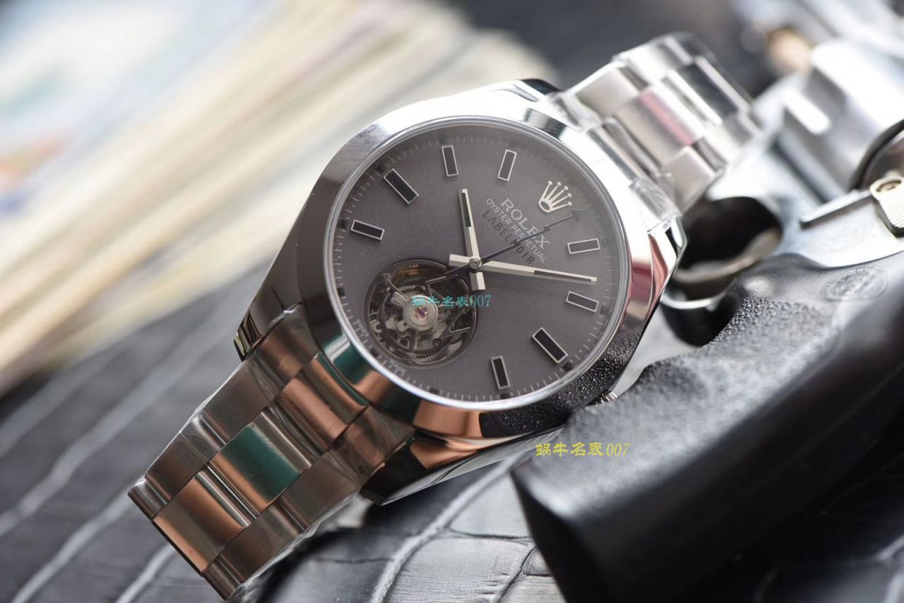 JB Factory 出品 Rolex Label Noir合作开发116400闪电针的数据进行开发蚝式第一枚 Rolex  top 复刻高仿 Tourbillon  wrist watch  / R361