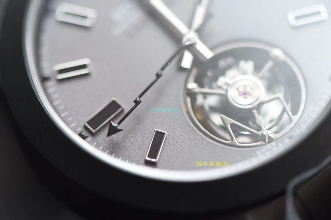 JB Factory 出品 Rolex Label Noir合作开发116400闪电针的数据进行开发蚝式第一枚 Rolex  top 复刻高仿 Tourbillon  wrist watch  / R361